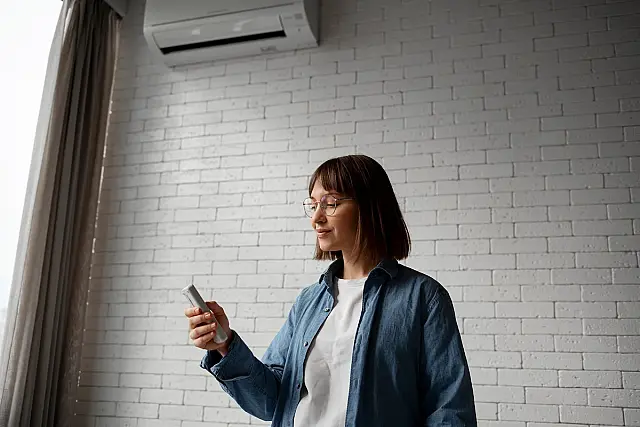 Ar condicionado inteligente com uso de IA.