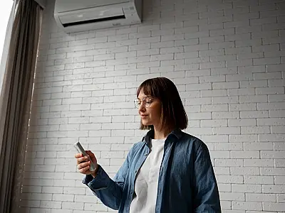 Ar condicionado inteligente com uso de IA.