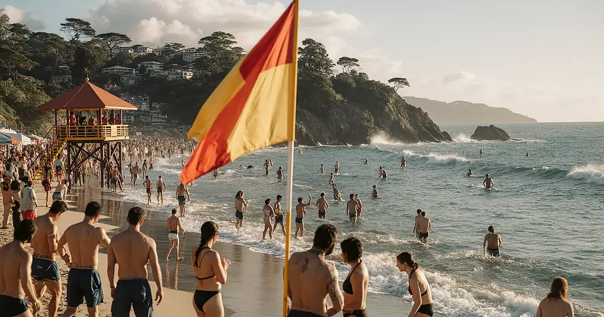 Banho de mar exige atenção: bandeiras e atitudes que podem salvar vidas neste verão