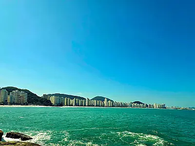 Guarujá desponta como destino mais seguro do litoral de SP.