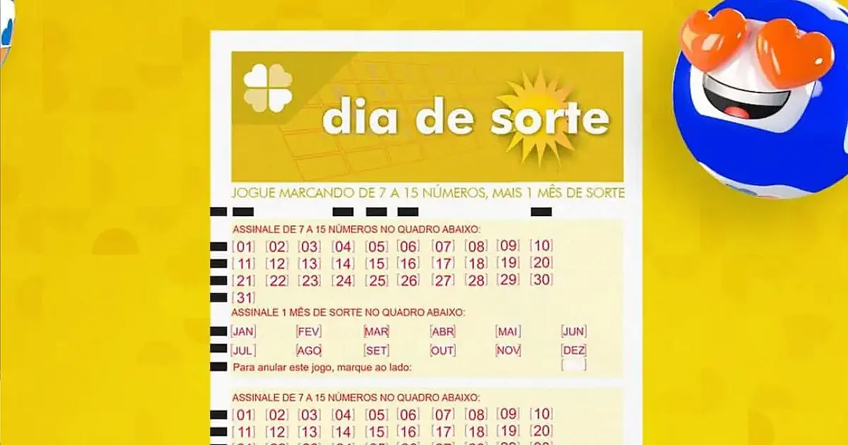 Resultado do Dia de Sorte 1157 tem dois ganhadores do prêmio principal no sábado