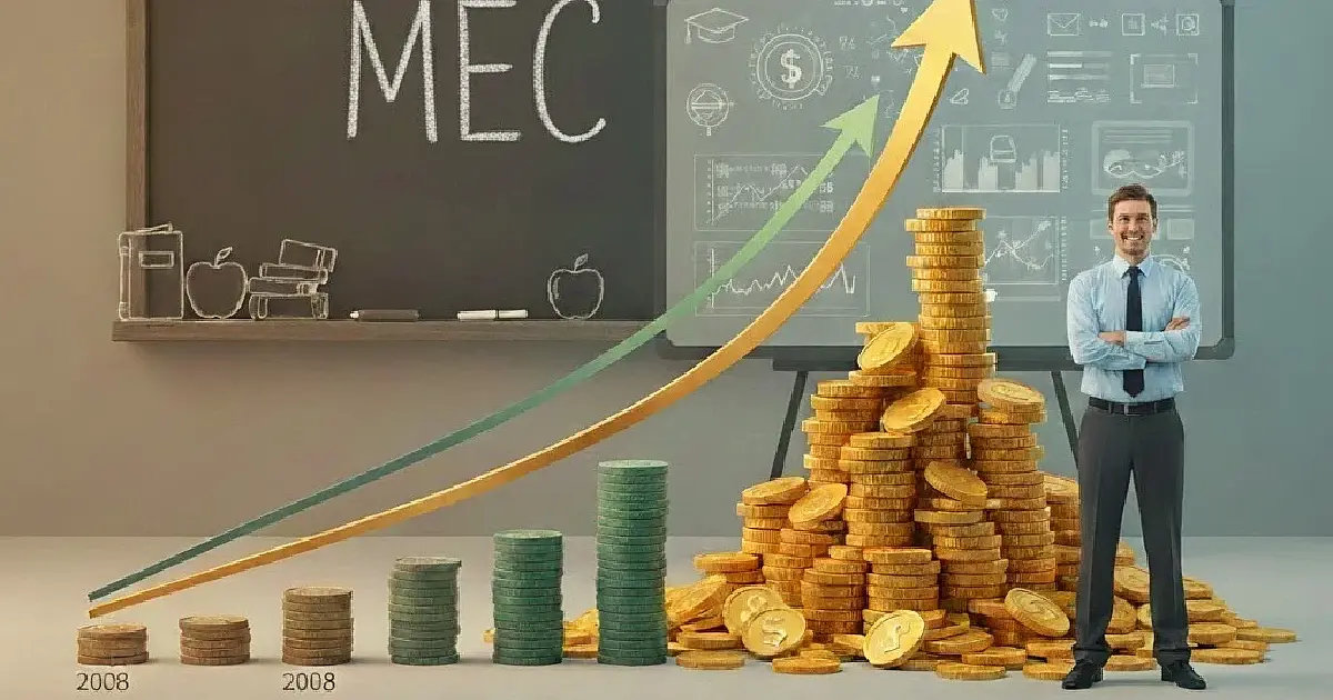 Piso dos professores: MEC informa reajuste acima de 4,26% em 2026; confira detalhes