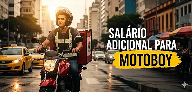 Trabalhador de moto tem direito a adicional de periculosidade mesmo sem ser motoboy