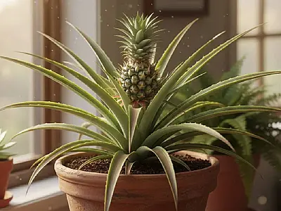 Aprenda a cultivar abacaxi doce no quintal de casa.