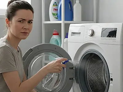 Engenheiro químico explica por que bicarbonato de sódio e vinagre não limpam a máquina de lavar roupa e indica alternativa correta para higienizar o eletrodoméstico.