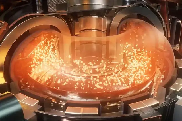 Reator experimental EAST, conhecido como “sol artificial”, é usado pela China para pesquisas avançadas em fusão nuclear, tecnologia que imita a energia do Sol.