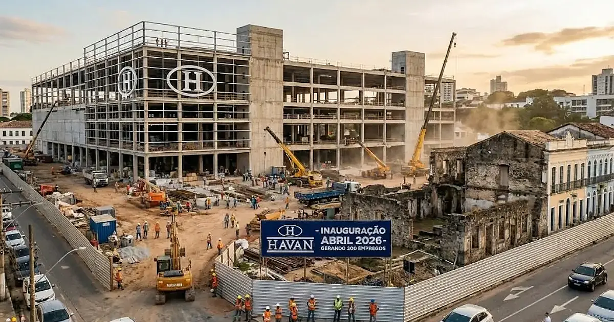 Havan ergue megaloja de 14 mil m² em área histórica de Blumenau