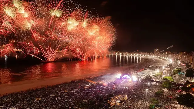Cidade brasileira entra para o Guinness com recorde mundial de Réveillon.