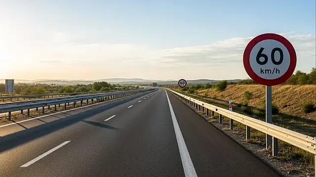 Nova regra de 60 km/h em obras pode suspender CNH de motoristas