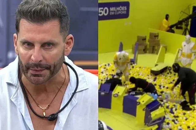 BBB 26: Henri Castelli passa mal e tem convulsão durante Prova do Líder.
