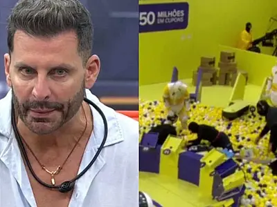 BBB 26: Henri Castelli passa mal e tem convulsão durante Prova do Líder.