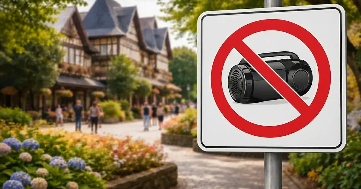 Nova regra em Gramado proíbe caixas de som em parques