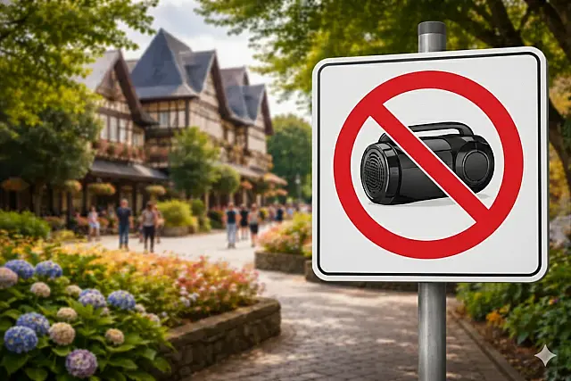Fiscalização em Gramado reprime som alto para preservar sossego turístico.