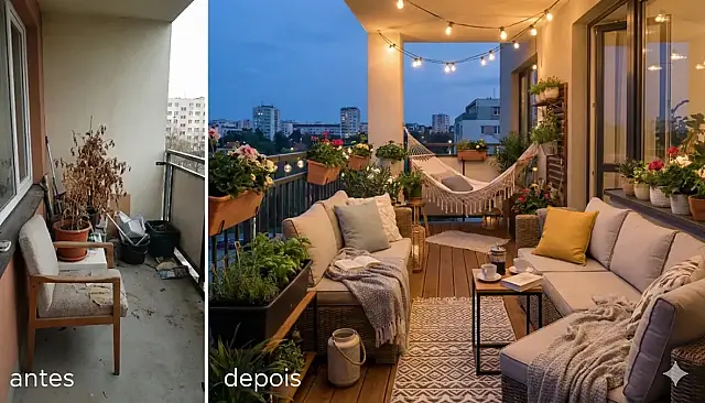 Dicas simples para transformar sua varanda em espaço dos sonhos