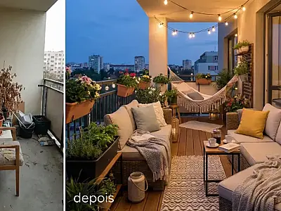 Dicas simples para transformar sua varanda.