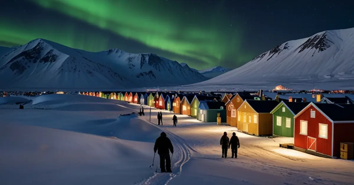 Cidade onde o sol não nasce: 6 meses na escuridão
