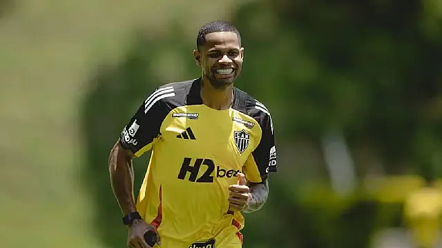 Júnior Santos tem contrato com o Atlético-MG até 2028 e interessa ao Corinthians.