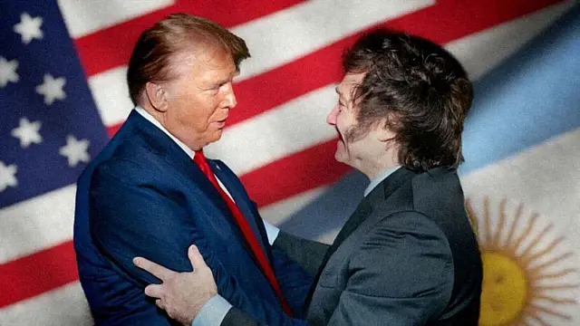 Donald Trump e Javier Milei.