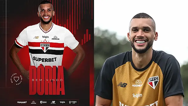 Contratação do zagueiro Dória ex-Botafogo.