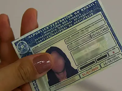 Carteira Nacional de Habilitação.