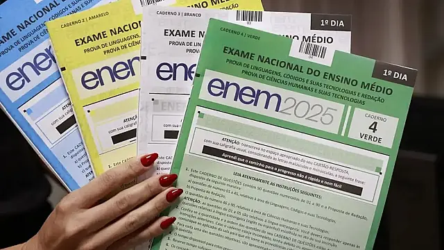 Provas do Enem 2025.