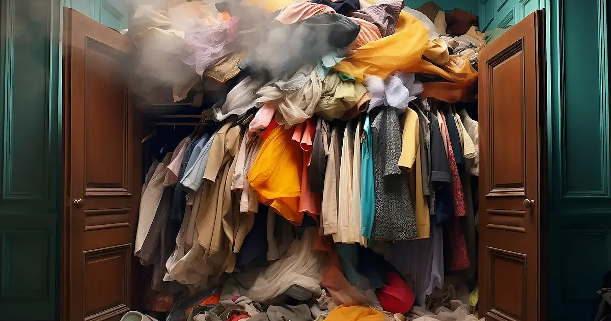 O truque do organizador suspenso que transforma qualquer armário em minutos