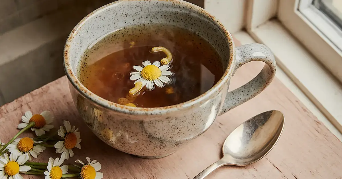 Chá de camomila é recolhido pela Anvisa após mais de 200 fragmentos de insetos em cada dose