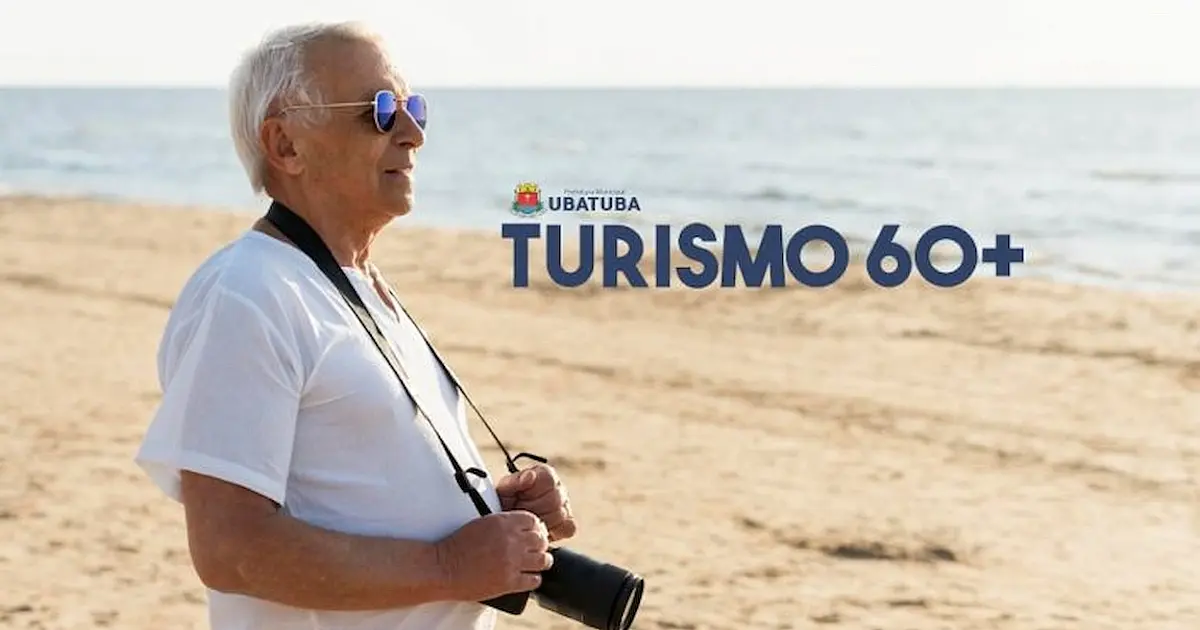 Ubatuba entra no Turismo 60+: viagens grátis para idosos com tudo incluso