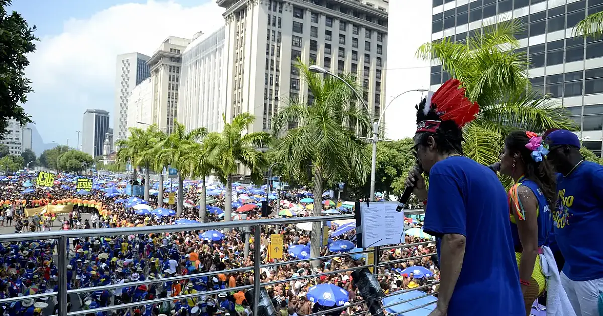Carnaval 2026: programação completa dos blocos de rua no Rio neste domingo 22 de fevereiro