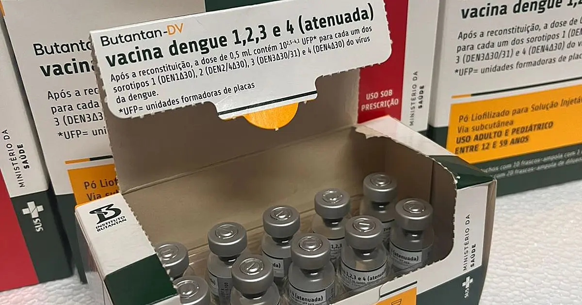 Rio de Janeiro inicia vacinação contra dengue com nova vacina de dose única do Butantan nos 92 municípios