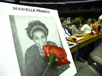 STF inicia julgamento dos supostos mandantes do assassinato de Marielle Franco e Anderson Gomes.