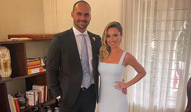 Heloísa Bolsonaro admite que o marido Eduardo não está bem emocionalmente devido ao exílio nos Estados Unidos.