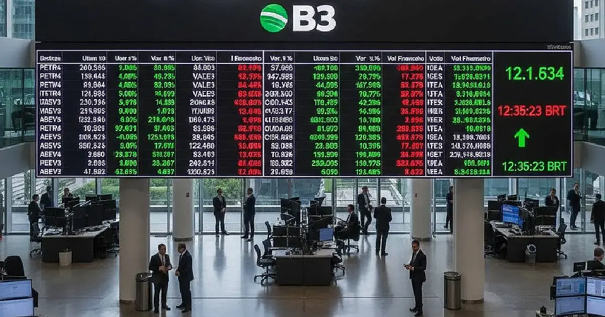 Bolsa brasileira bate recorde histórico e se aproxima dos 186 mil pontos do Ibovespa em dia de otimismo com Copom e dólar estável
