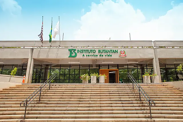 Prédio do Instituto Butantan na Zona Oeste de São Paulo.