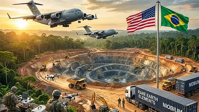 Descubra por que os Estados Unidos veem o Brasil como peça-chave na disputa global por minerais críticos.