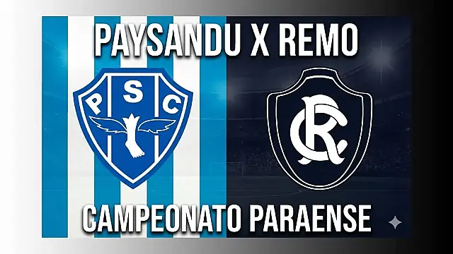 TV Brasil exibe o aguardado Re-Pa ao vivo: Paysandu enfrenta o líder Remo pelo Campeonato Paraense 2026 neste domingo.