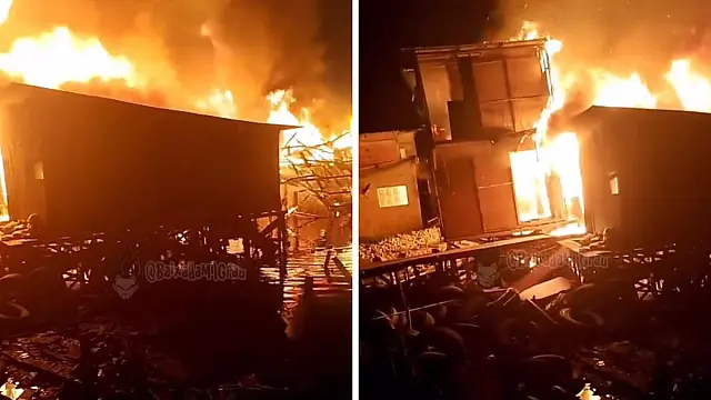 Um novo incêndio no Dique da Vila Gilda, em Santos, destruiu cinco barracos nesta semana.