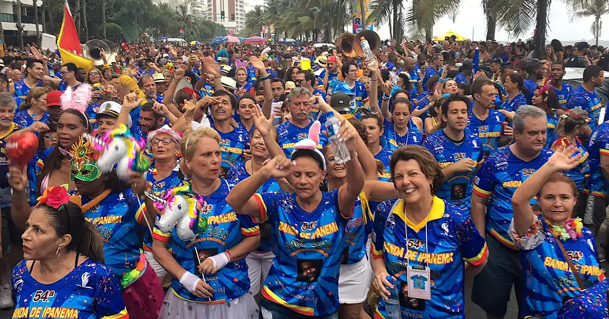 Carnaval 2026: programação dos blocos de rua do Rio nesta terça-feira 17 de fevereiro