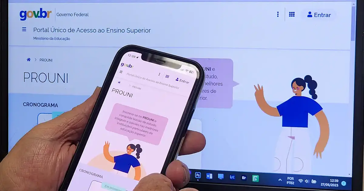 Prouni 2026: prazo para pré-selecionados comprovarem informações termina na sexta-feira, dia 13