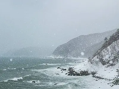 A neve intensa ao longo da costa do Mar do Japão mantém o país em alerta, com riscos para transporte, energia e avalanches.