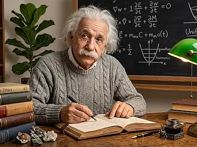 Entenda o contexto da frase de Albert Einstein sobre a vida e o equilíbrio, escrita em carta ao filho Eduard em 1930, e seu significado até os dias atuais.