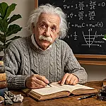 O conselho eterno de Einstein ao filho: “A vida é como uma bicicleta, para manter o equilíbrio é preciso se mover”