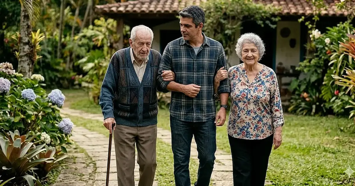 Envelhecimento dos pais muda papéis na família e desafia filhos a conciliar cuidado, afeto e autonomia