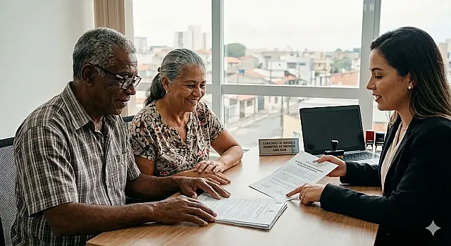 O usucapião extrajudicial permite regularizar imóveis ocupados há anos diretamente no cartório.