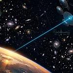 Radiotelescópio sul-africano capta o "laser cósmico" mais distante já registrado, a 8 bilhões de anos-luz da Terra