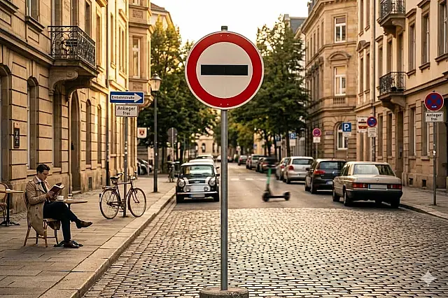 A placa de trânsito com linha preta horizontal intriga condutores em deslocamentos fronteiriços (Mercosul).