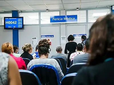 Ministério da Previdência organiza mutirão de perícias médicas em 132 agências do INSS nos dias 28 e 29 de março.