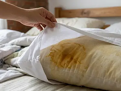 Travesseiro amarelado pode surgir mesmo com fronha limpa. Entenda as causas, os impactos na higiene e quando a troca da peça é recomendada.
