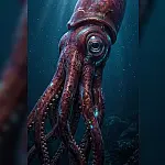 Cientistas registram pela primeira vez lula-colossal viva em seu habitat natural no Atlântico Sul