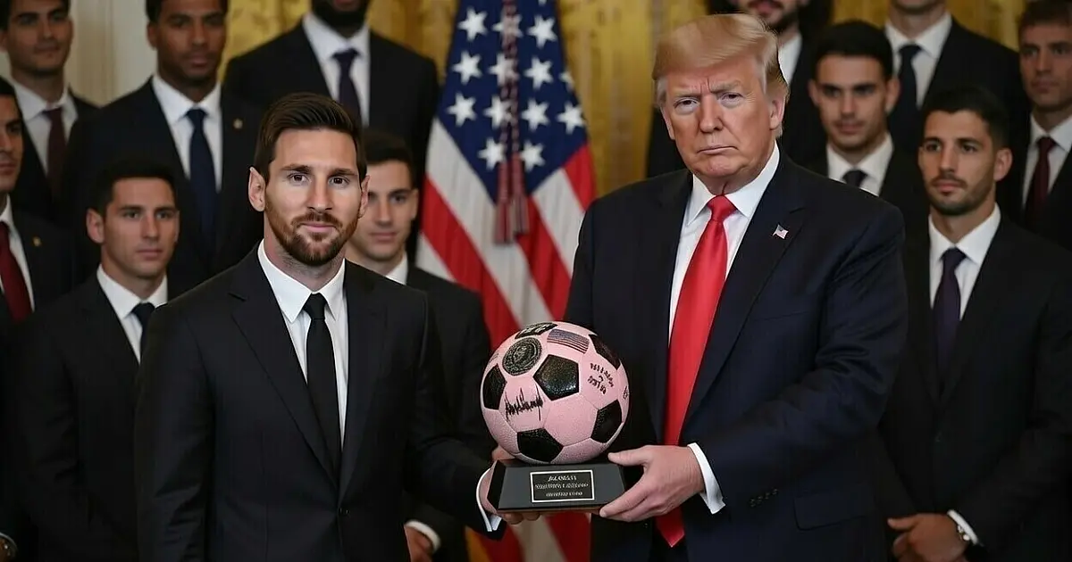 Por que Trump chamou o Palmeiras de melhor time brasileiro ao lado de Messi na Casa Branca